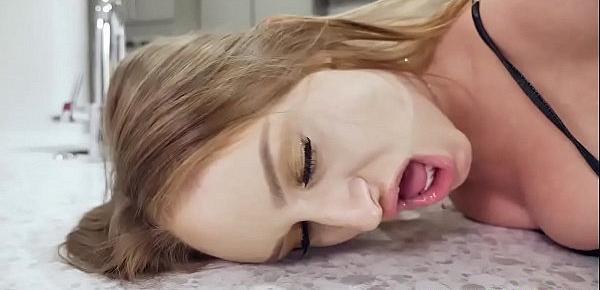  Petite teen gets anal fucked sideways by her dads boss!
